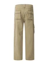 Men's Straight Leg Cargo Pants Woman Sweatpants