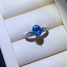 2 Carat Moissanite 925 Sterling Silver Ring Rings