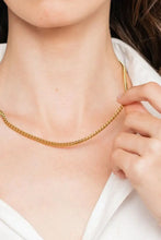 18K Gold Plated Curb Chain Necklace Necklaces