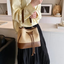 Straw Braided Shoulder Bag Shoulder Bags
