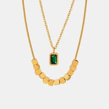 18K Gold-Plated Double-Layered Necklace Necklaces