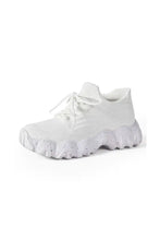 Colorful Knit Sneakers for Women Set of Three Pairs White Woman Athletic Shoes