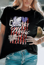 COUNTRY MUSIC Graphic Tee Shirt Woman T Shirts