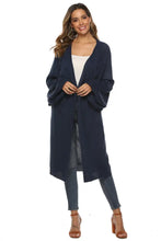 Long Sleeve Open Front Cardigan Woman Outerwear