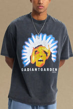 Men's Graphic Round Neck Half Sleeve T-Shirt Mens Tops