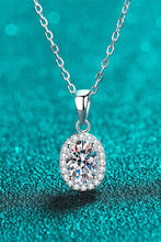 Be The One 1 Carat Moissanite Pendant Necklace Silver One Size Necklaces