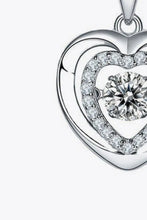 Moissanite Heart Pendant Necklace Necklaces