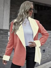 Open Front Long Sleeve Jacket Woman Outerwear