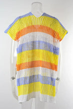 Slit Color Block V-Neck Cover-Up Swimwear Cover-Ups