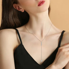 1.3 Carat Moissanite 925 Sterling Silver Drop Necklace Necklaces