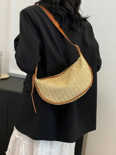 Straw Weave Adjustable Strap Shoulder Bag Shoulder Bags