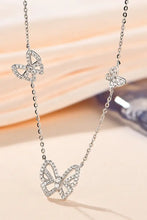 Moissanite Butterfly Shape Necklace Necklaces