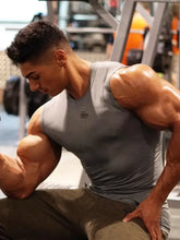 Men's Plus Size Round Neck Tank Mens Tops