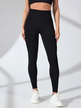 High Waist Active Leggings Black Woman Leggings