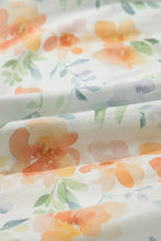 Frill Notched Puff Sleeve Dress Casual Dresses