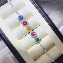 5 Carat 925 Sterling Silver Moissanite Bracelet Fine Jewelry
