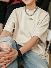 Men's Round Neck Half Sleeve T-Shirt Mens Tops