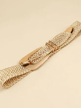 Irregular Buckle Braid Belt Belts