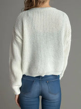 Button Down Long Sleeve Cardigan Woman Outerwear