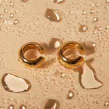 Stainless Steel Letter C Shape Clip On Earrings Earrings