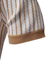 Men's Stripe Button Down Cardigan Mens Tops