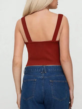 Square Neck Wide Strap Tank Tanks & Camis