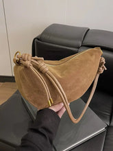 Knotted Strap Shoulder Bag Camel One Size Shoulder Bags