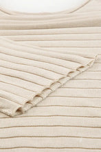 Round Neck Exposed Seams Pullover Top Woman Blouses