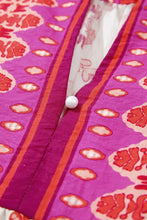 Boho Floral Short Sleeve Tie Neck Mini Dress Woman Casual Dress