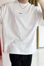 Men's Plus Size Letter Round Neck Half Sleeve T-Shirt Mens Tops