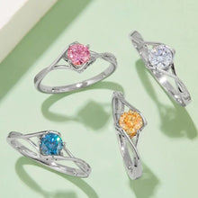Moissanite 925 Sterling Silver Ring Fine Jewelry