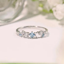 Star Inlaid Zircon Ring Fine Jewelry