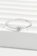 925 Sterling Silver Inland Zircon Ring Silver Fine Jewelry