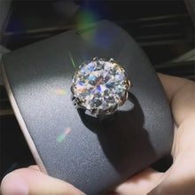 3 Carat 925 Sterling Silver Moissanite Ring Rings