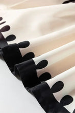 Printed V-Neck Short Sleeve Dress Casual Dresses