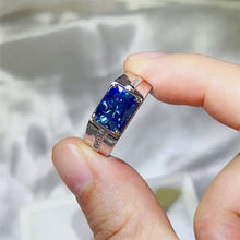 2 Carat Moissanite 925 Sterling Silver Ring Fine Jewelry