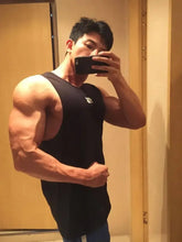 Men's Plus Size Round Neck Breathable Tank Mens Tops