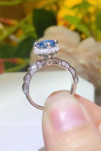925 Sterling Silver 1 Carat Moissanite Cluster Ring Rings