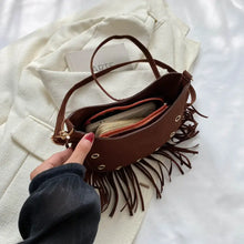 Fringe Detail Crossbody Bag Handbags
