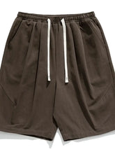 Men's Plus Size Drawstring Shorts with Pockets Mens Bottoms