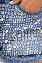 Raw Hem Denim Shorts with Pockets Denim Shorts