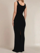 Devine Side Slit Wide Strap Maxi Dress Maxi Dresses