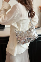 Sequin Knotted Straps Shoulder Bag Shoulder Bags
