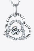 Moissanite Heart Pendant Necklace Necklaces