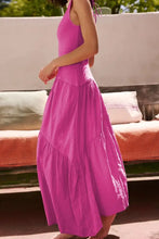 Square Neck Wide Strap Dress Casual Dresses