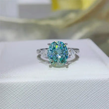 5 Carat Moissanite 925 Sterling Silver Ring Fine Jewelry