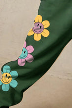 Simply Love Simply Love Full Size Drawstring Flower Graphic Long Sweatpants Woman Sweatpants