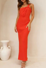 Ruched Single Shoulder Maxi Dress Woman Maxi Dress