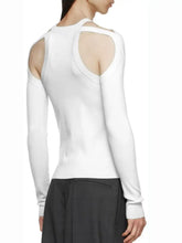 Men's Full Size Cutout Round Neck Long Sleeve Top Plus Size Mens Tops