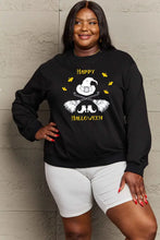 Simply Love Full Size HAPPY HALLOWEEN Graphic Sweatshirt Woman Sweatshirts